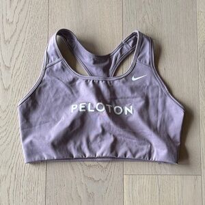 Nike x Peloton Lavender Sports Bra